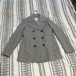 Grey Peacoat
